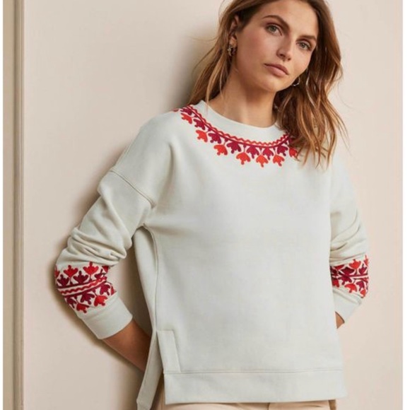 Boden Juliet sweatshirt, size small - Picture 1 of 4